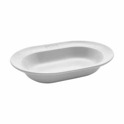 Coupon ✨ Staub Dining Line 10-inch, oval serving dish, white 😀