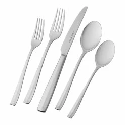 Budget ✨ Henckels Lani 65-pc Flatware Set, 18/10 Stainless Steel 🤩