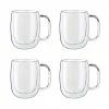 Buy 😍 ZWILLING Sorrento Plus Double Wall Glassware 4-pc Mug set 💯