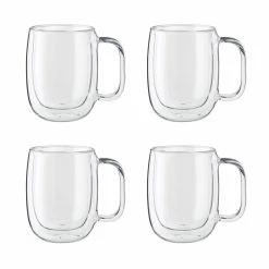 Buy 😍 ZWILLING Sorrento Plus Double Wall Glassware 4-pc Mug set 💯