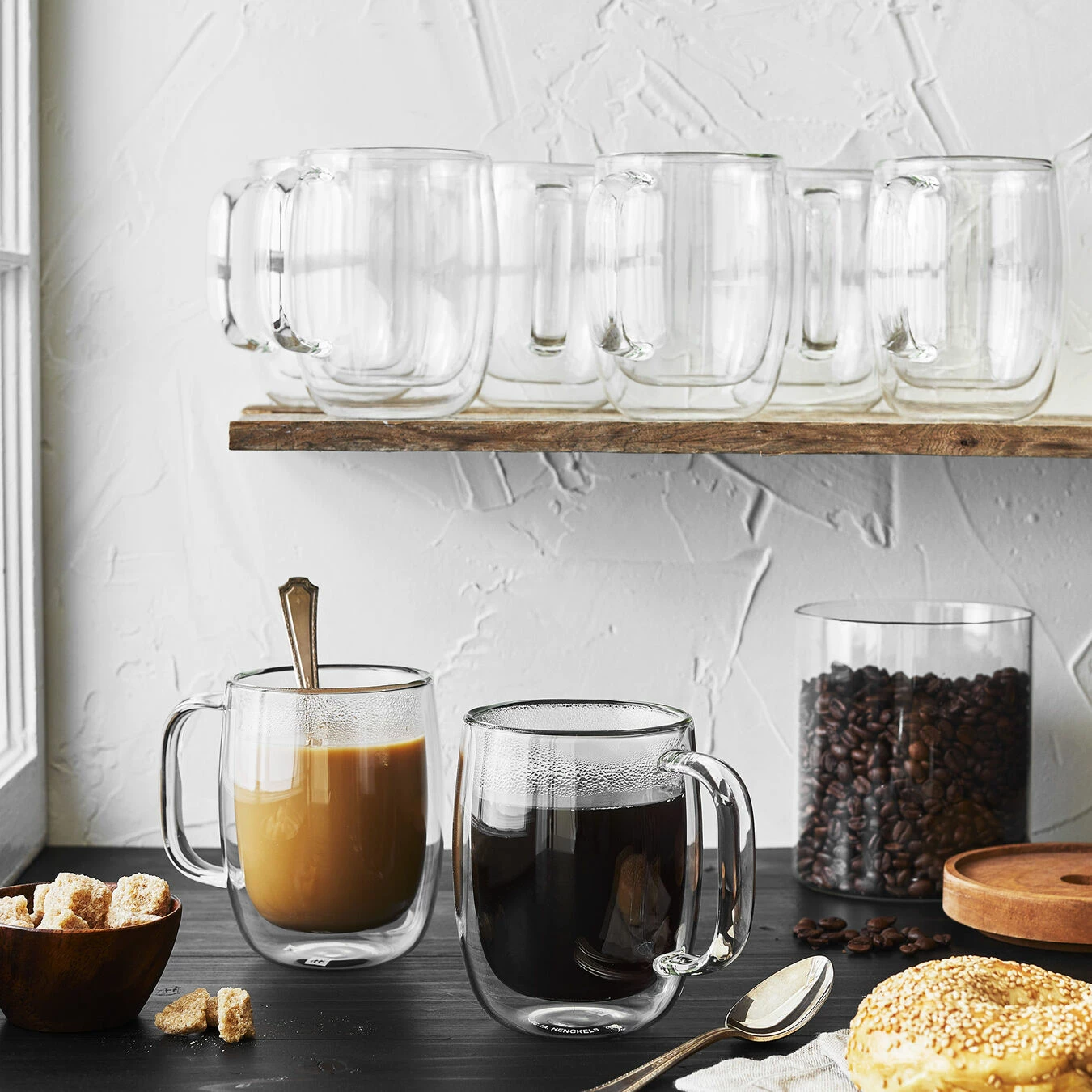Deals ๐คฉ ZWILLING Sorrento Plus Double Wall Glassware 8-pc Coffee glass Mug Set ๐ฅฐ - Image 6